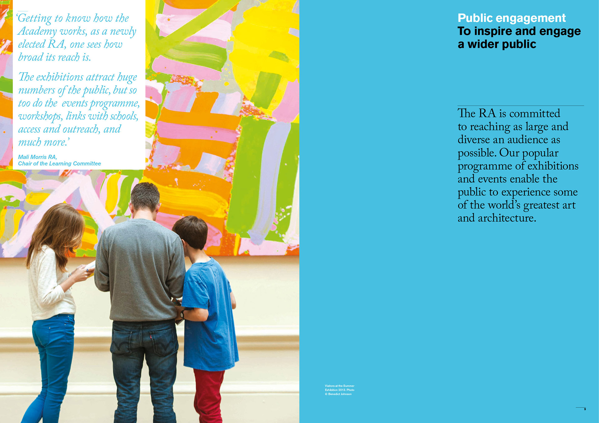 Royal Academy of Arts Annual Review designed by Irish Butcher