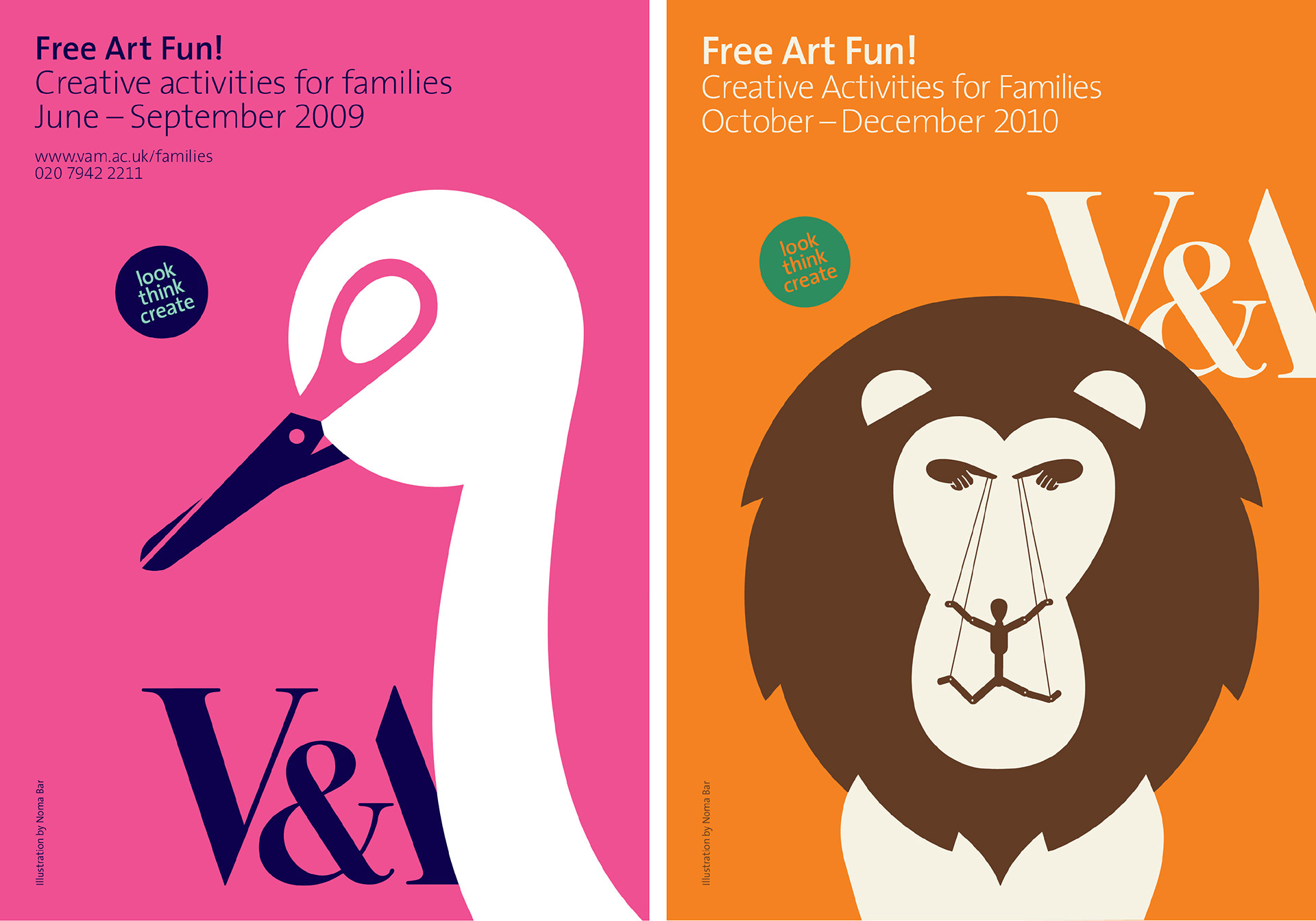 V&A membership posters campaign - Graphis