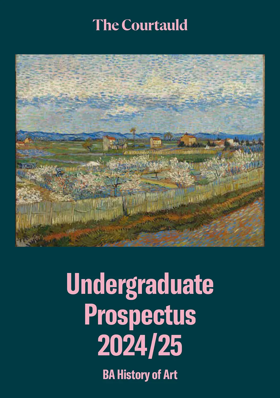 The Courtauld Institute prospectus designed by Irish Butcher