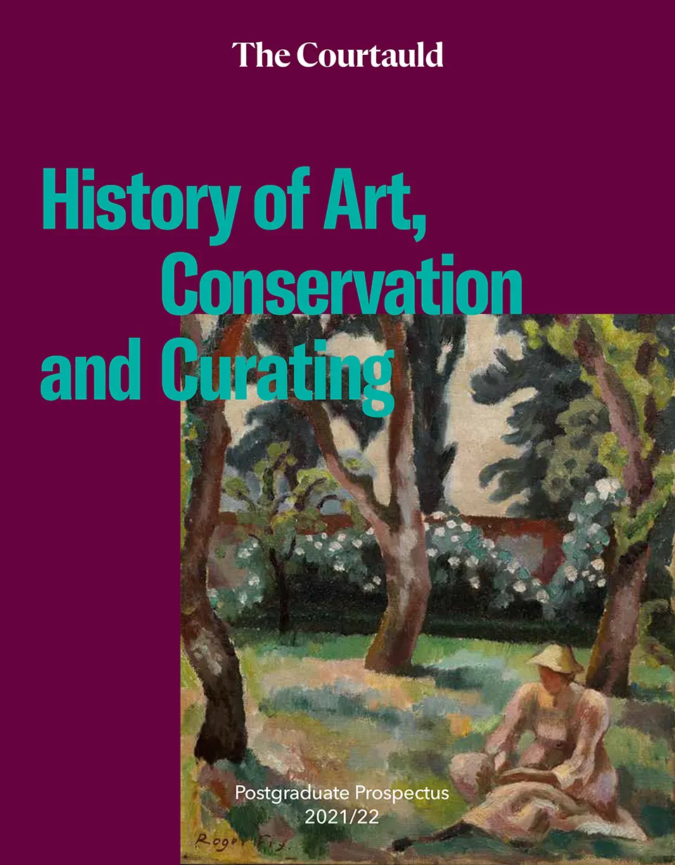 The Courtauld Institute prospectus designed by Irish Butcher