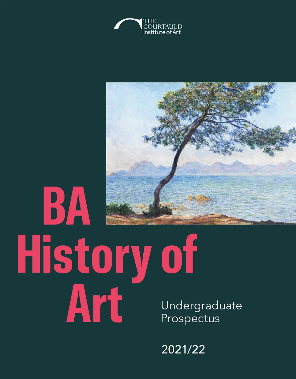 The Courtauld Institute prospectus designed by Irish Butcher