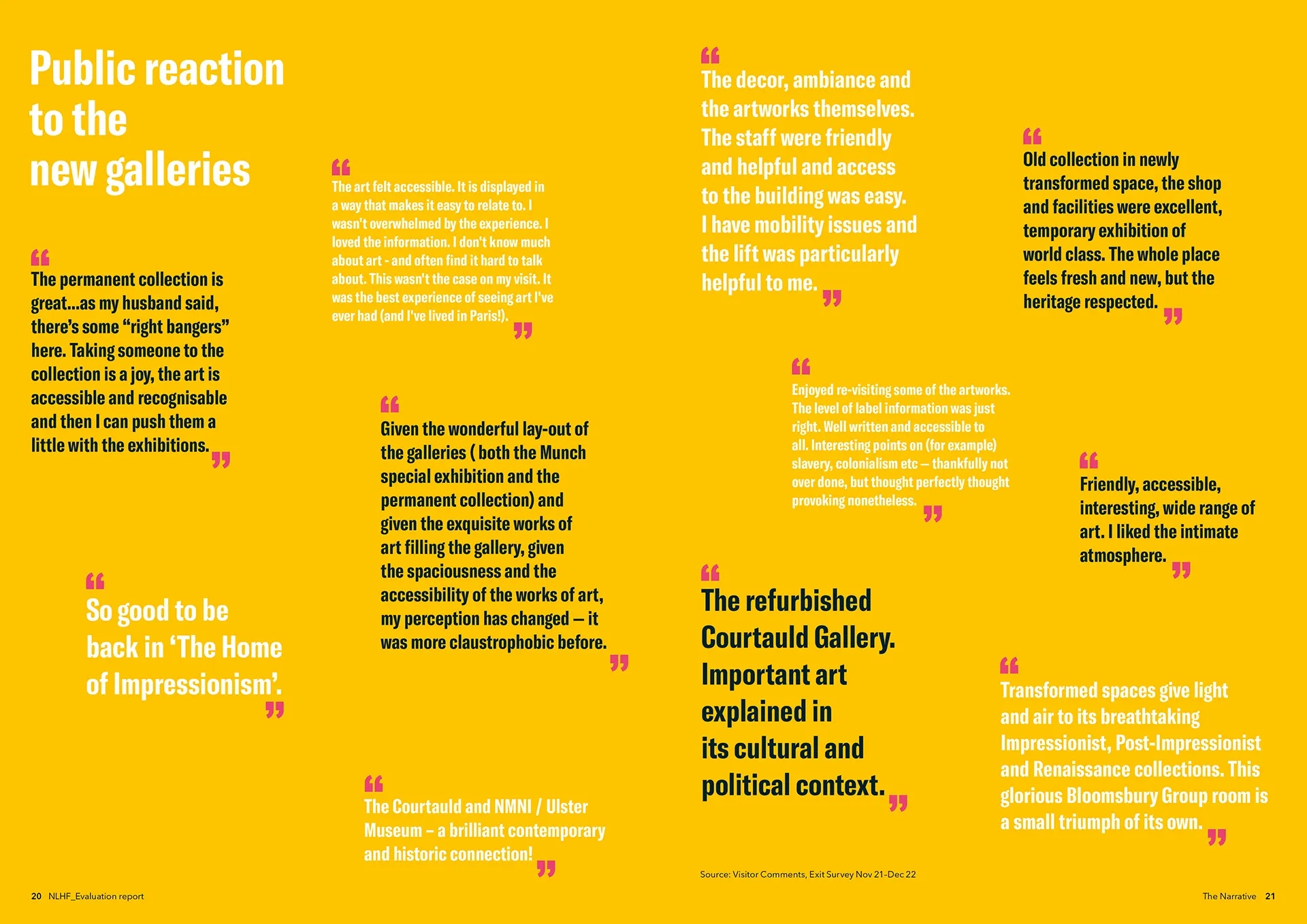 The Courtauld Institute prospectus designed by Irish Butcher