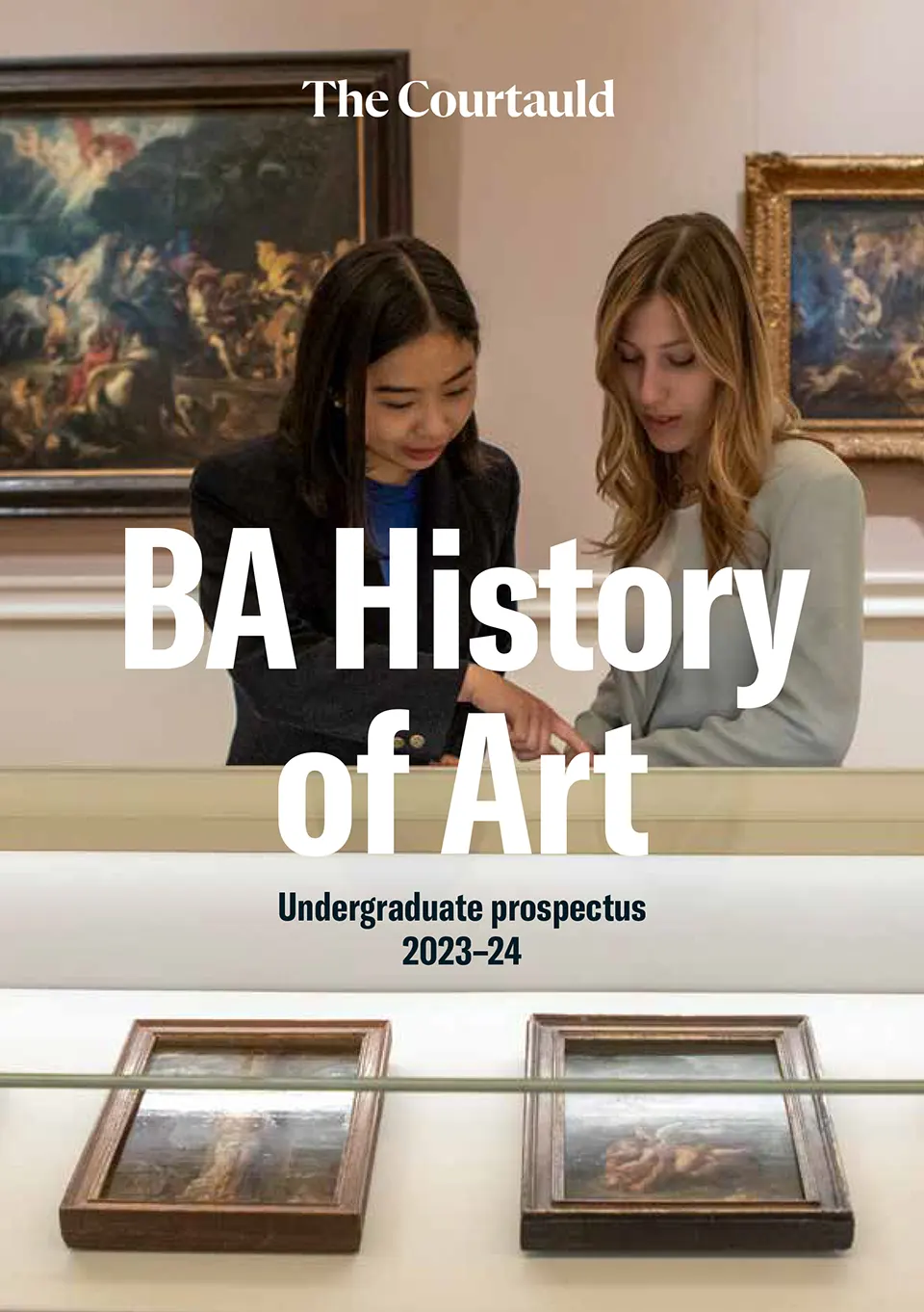 The Courtauld Institute prospectus designed by Irish Butcher