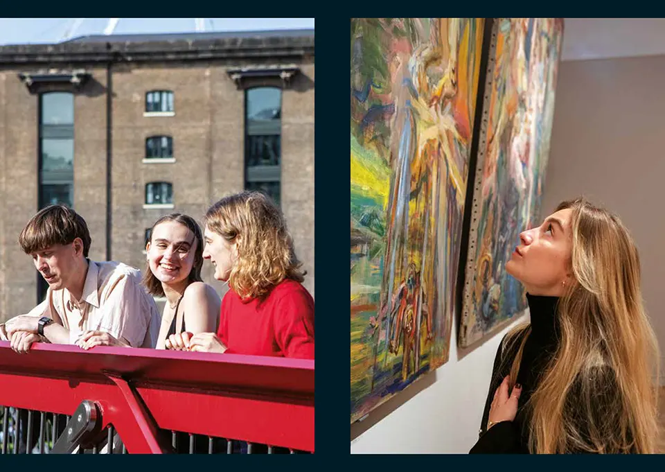 The Courtauld Institute prospectus designed by Irish Butcher