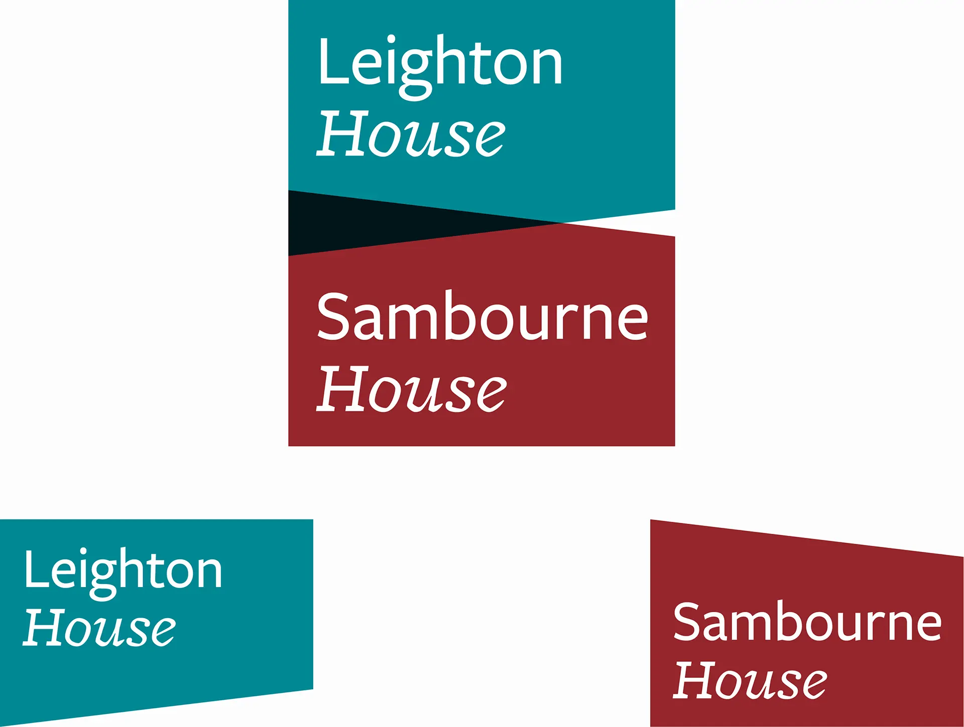 Leighton and Sambourne House visual identity by Irish Butcher