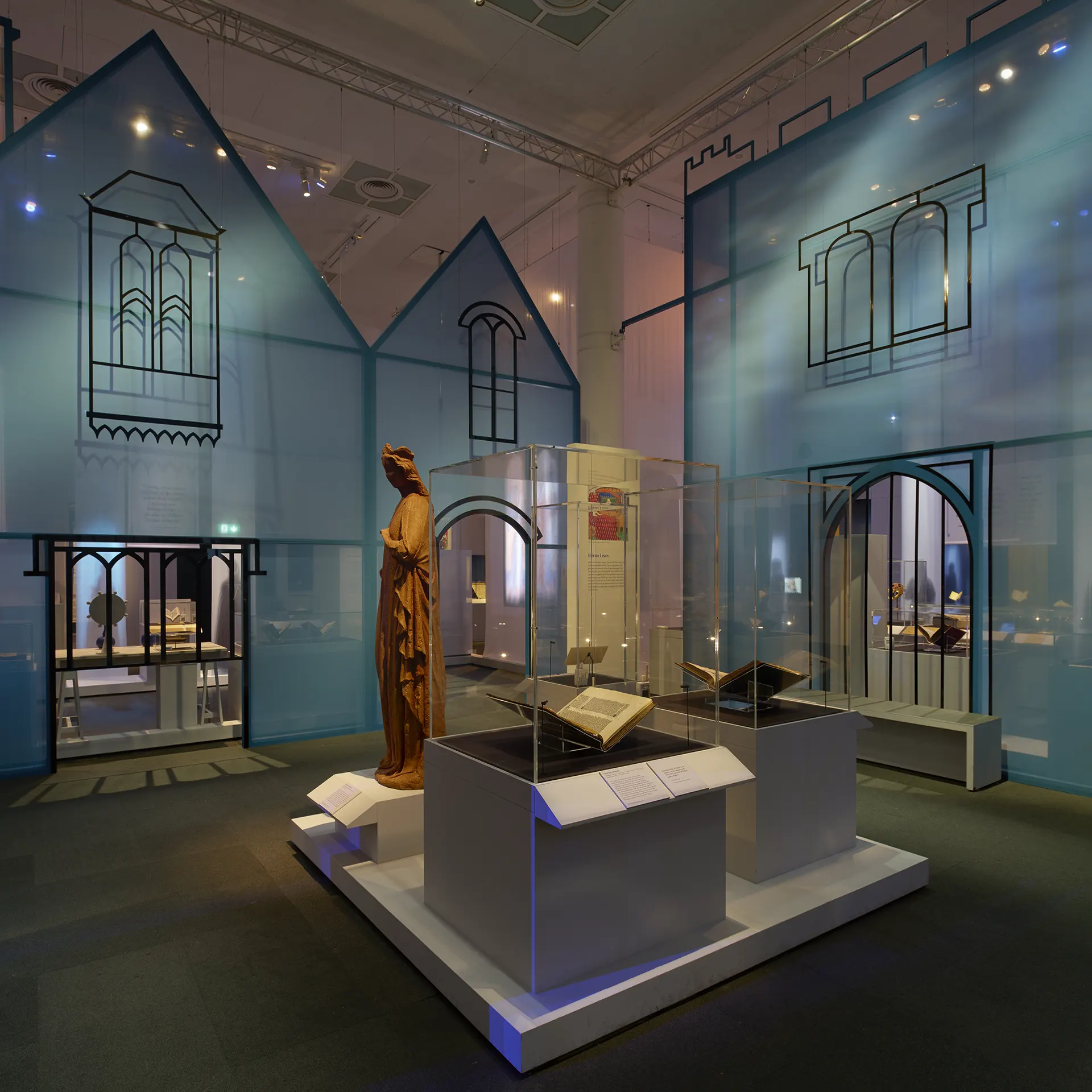 Medieval Women at the British Library designed by Irish Butcher