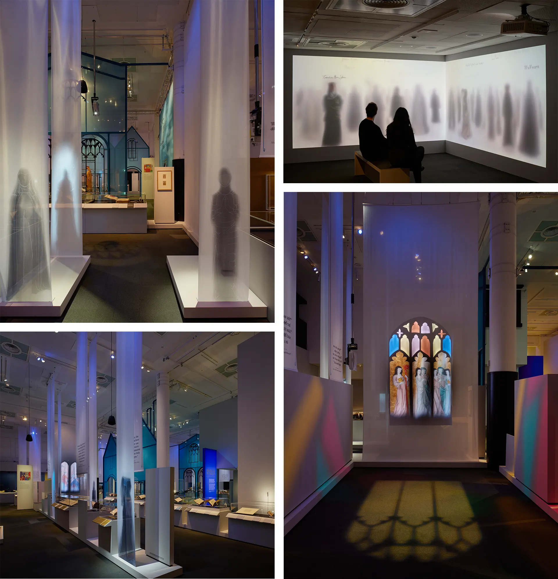 Medieval Women at the British Library designed by Irish Butcher