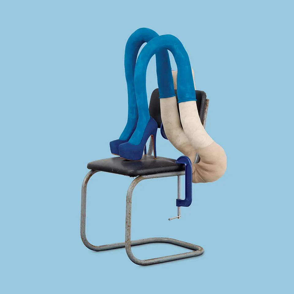 Sarah Lucas at Tate Britain, design by Irish Butcher