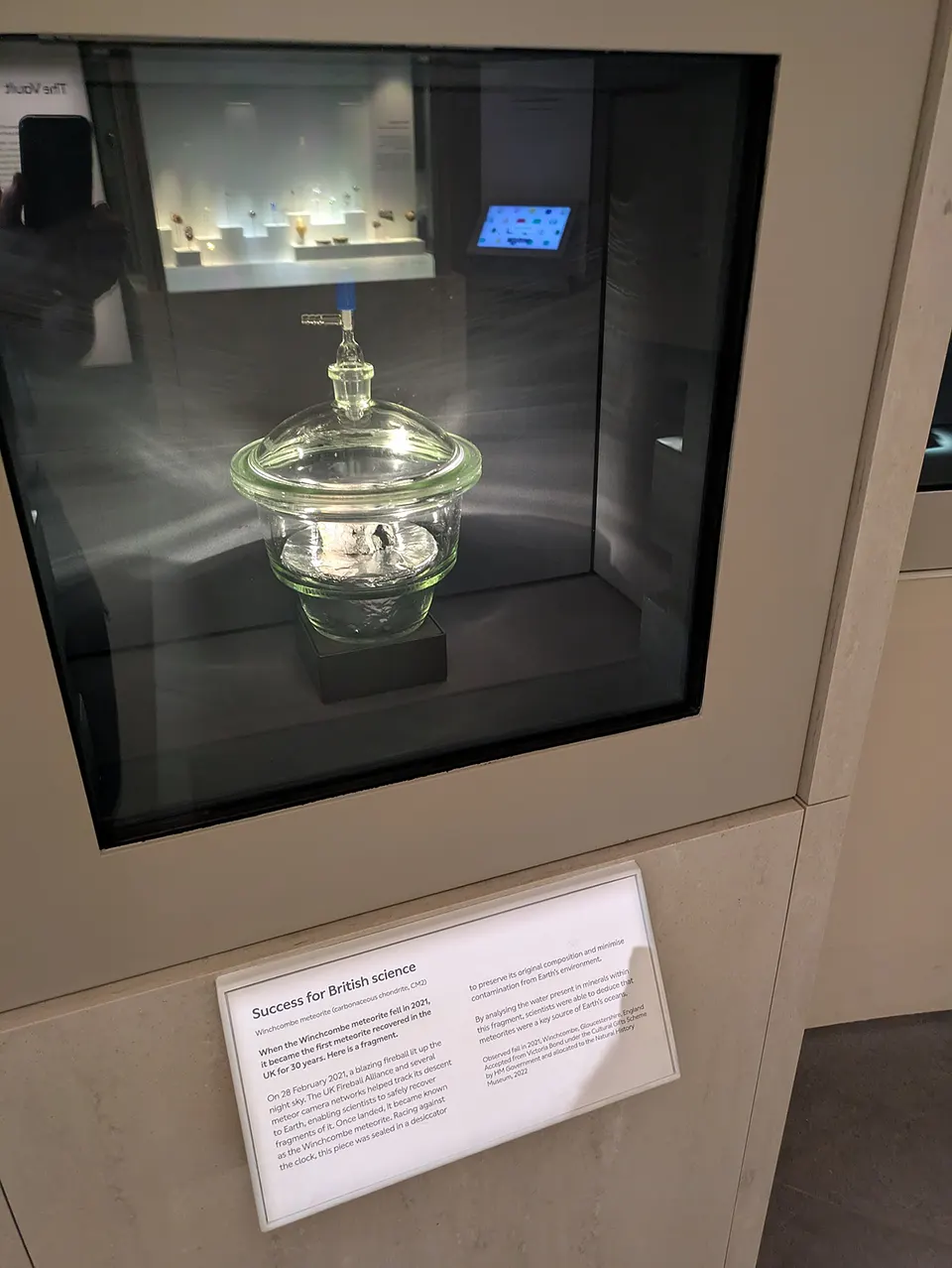 The Vault gallery at the Natural History Museum, 2D permanent gallery design by Irish Butcher